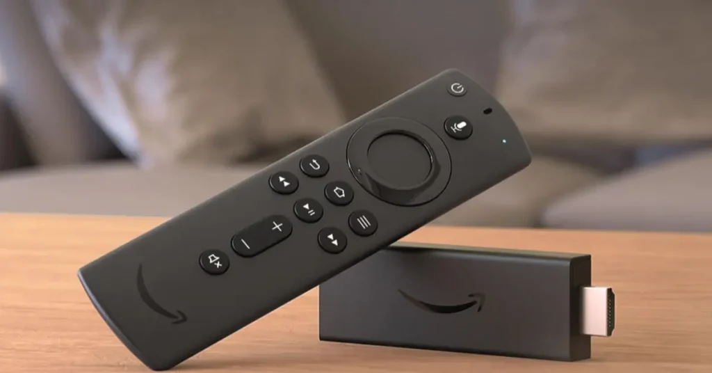 Amazon Fire Stick TV and remote